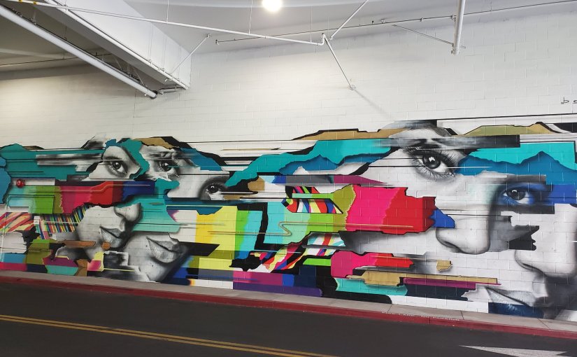 Parking garage mural (PPAC #49)